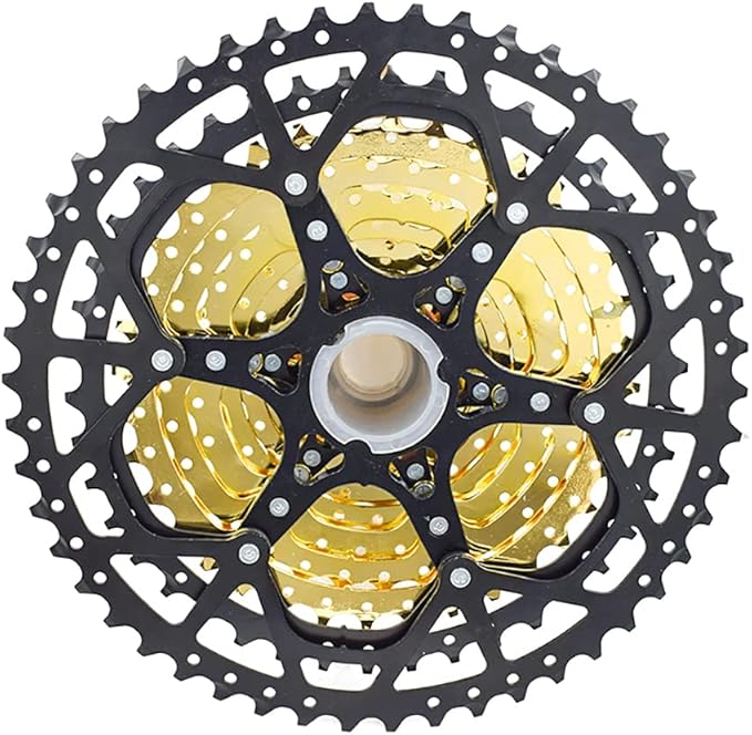VG SPORTS 8/9/10/11/12 Speed Ultra-Light Bike Cassette for Mountain Bike 11-40T/11-42T/11-46T/11-50T/11-52T MTB Cassette Lightweight Aluminum Bracket Cassette