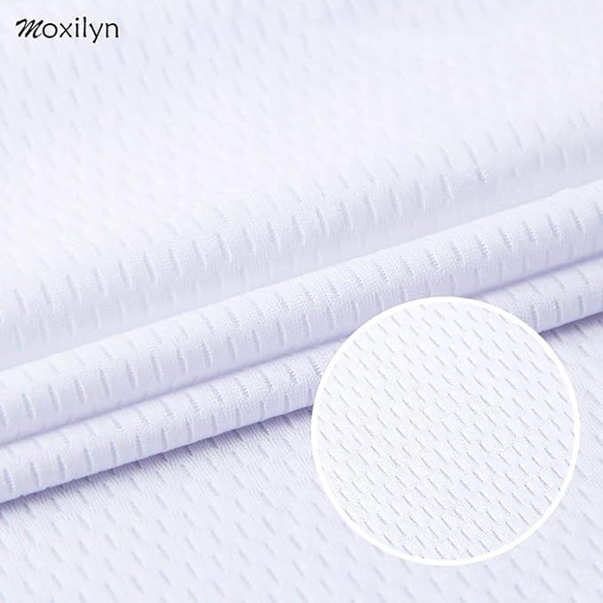 MOXILYN Men's Cycling Jersey Full Zip Riding Clothing Mountain Bike Tops Quick Dry - Bike Shirts
