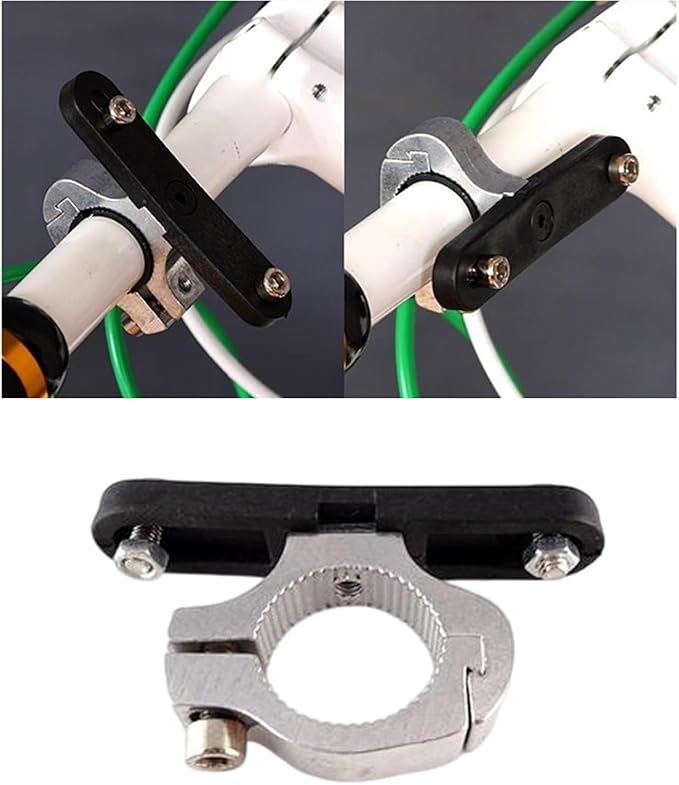 Adjustable Bicycles Handlebar Water Bottle Cage Mount Aluminum Alloy Cycling Cup Holder Clip for Mountain Road Bicycles