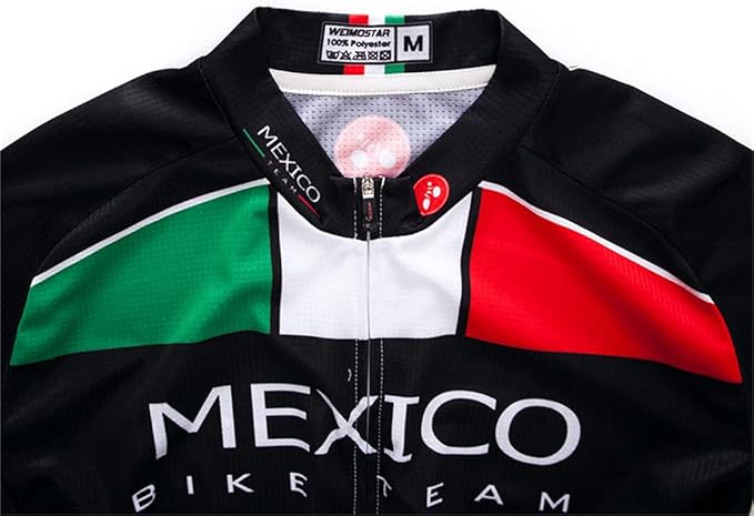 Hotlion Men's Cycling Jersey Sets Gel Pad Summer Bike Clothing Suit Breathable Bike Clothes with 3 Rear Pockets