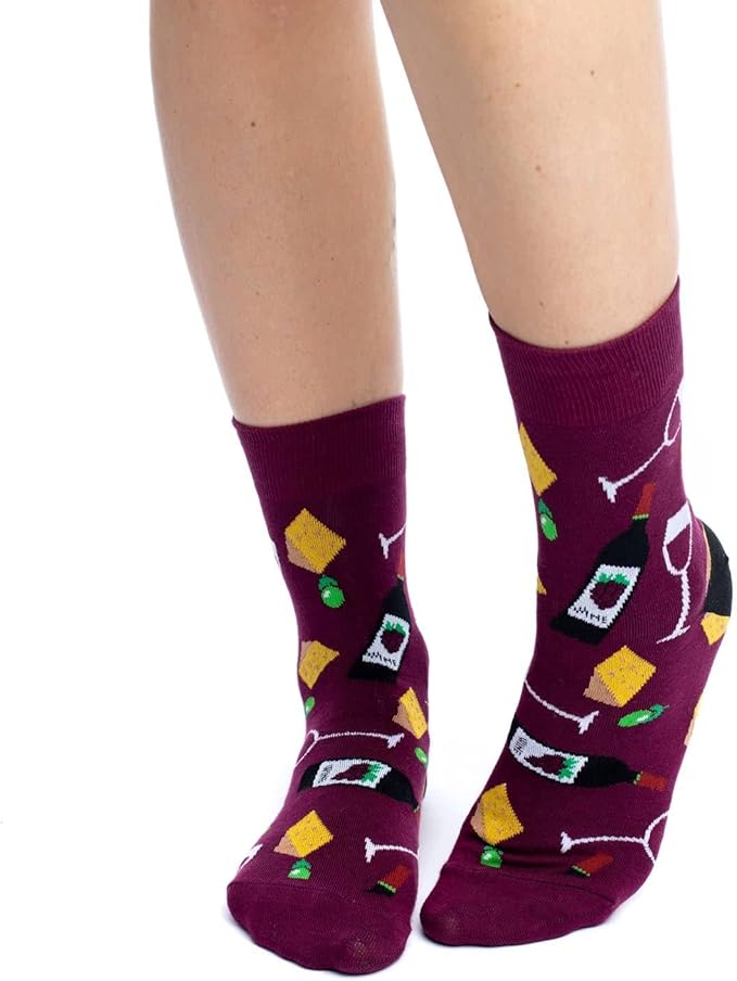 Good Luck Sock Novelty Crew Socks for Adults - For Men, Women and Teens