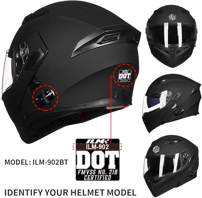 ILM Helmet Anti Fog Visor for Model 902 902L 902BT