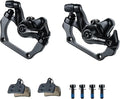 RD01B-CAL180 RUJOI Bike Disc Brake Caliper, Aluminum Mechanical Front and Rear Caliper for Road Bike, Mountain Bike
