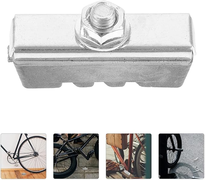5pcs Universal Bicycle Brake Pads Set for Mountain, Road, and Electric Bikes, Mechanical Bike Disc Brake Replacement Pads for ’s and Adult Cycling Safety