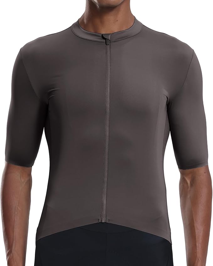 YKYWBIKE Cycling Jersey Men with Pockets Bike Jersey Short Sleeve Biking Shirts for Men Cycling Breathable MTB Biker Shirts