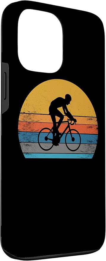 Racing Road Bike Vntage Cycling Riding Racing Bike Bicycle Case for iPhone 13 Pro Max