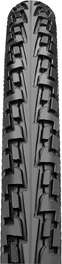 Continental Ride Tour Replacement Bike Tire - Extra Puncture Protection, E-Bike Rated City/Trekking Bicycle Tire (12", 16", 20", 24", 26", 27", 28", 700c)