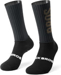 ROCKBROS Cycling Socks with Breathable Mesh, Moisture-Wicking & Odor-Resistant for Men & Women, Anti-Slip Silicone Grip