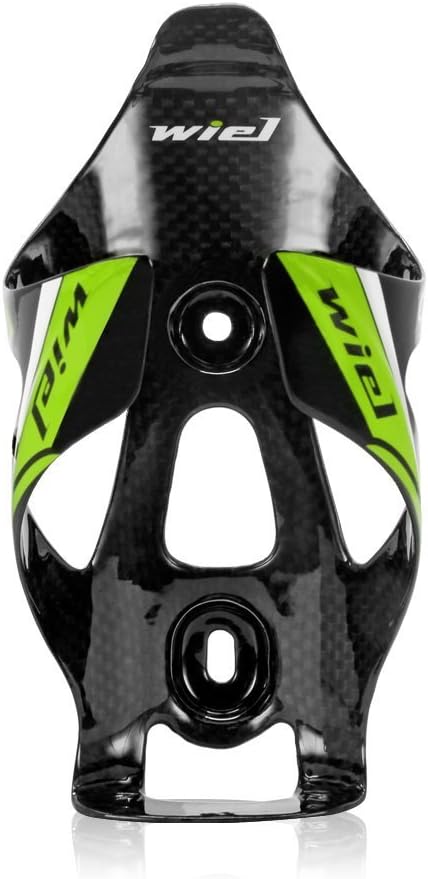 Wiel Full Carbon Fiber Bicycle Bike Light Drink Water Bottle Cage Holder