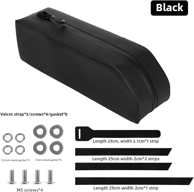 LAFANDE Bike Frame Bag, Waterproof Bike Top Tube Bag, Bicycles Front Frame Bag Top Tube Bike Pouch, Cycling Tools Storage Bag for Road Mountain bicycles Outdoor Cycling Travel Hiking