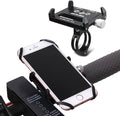 GUB Universal Phone Mount, Adjustable, Compatible with iPhone 8 Plus and Other Smartphones, Black with Band
