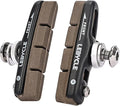 Carbon Rim Brake Pads for Road Bikes - Replaceable Cork Composite Brake Pads with Drainage Grooves | Compatible with C-Brakes