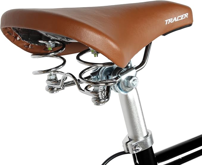 Tracer Osaka Hybrid Bikes, Steel Frame, Shimano Nexus Inter 3/7 Speed, Brown Seat Brown Grips, Road Bike, City Bike, Multiple Colors