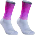 Cycling Socks Athletic Crew Socks Breathable Cushioned Compression Running Hiking Socks For Mens Womens