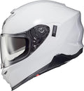 ScorpionEXO T520 Full Face Touring Motorcycle Helmet with Bluetooth Ready Speaker Pockets DOT ECE Approved Solid (Gloss White - X-Small)