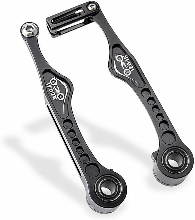 Linear Pull Bike V Brakes Front Rear Set Replacement Fit,Aluminum Alloy V-Type Bike Brake Set for Road Bike Bike BMX Repairing Accessories