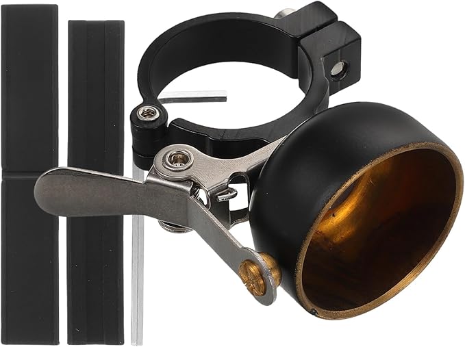 GANAZONO Vintage Bicycle Bell Bike Horn Loud Sound Retro Metal Bike Bell for Road and Scooters Safety Accessory
