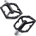 SAVADECK Mountain Bike Pedals, MTB Pedals Bicycle Lightweight, Flat Pedals Aluminum 9/16" Platform with Sealed Bearing for Road Mountain MTB Bike