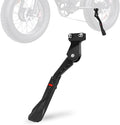 EBike Kickstand CNC Compatible Fit for Ridstar Q20/Q20 Pro Lite Super 73 S2/RX, Non-slip Electric Dirt Bike Kick Side Stand Adjusts from 12.4" to 14.6" (314-370mm)