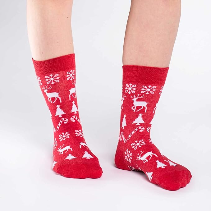Good Luck Sock Novelty Crew Socks for Adults - For Men, Women and Teens