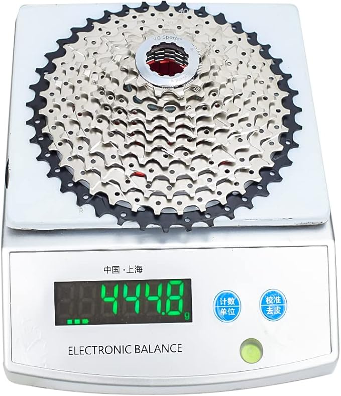VG SPORTS 8/9/10/11/12 Speed Ultra-Light Bike Cassette for Mountain Bike 11-40T/11-42T/11-46T/11-50T/11-52T MTB Cassette Lightweight Aluminum Bracket Cassette