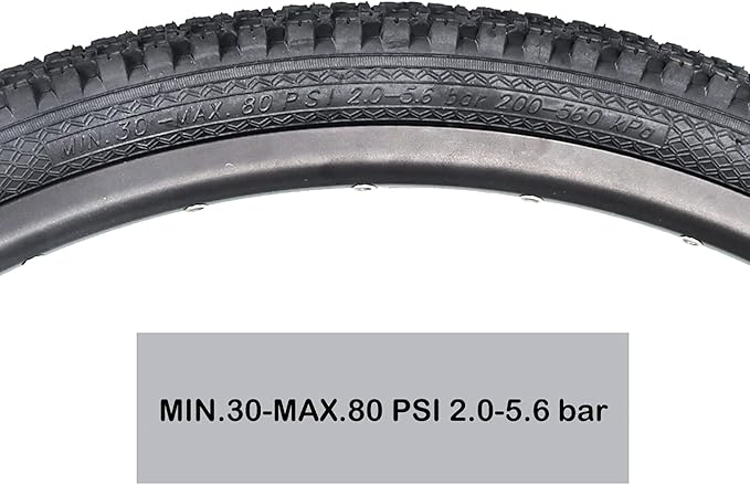 MOHEGIA Mountain Bike Tires - 20/24/26/27.5 Inch Folding MTB Bicycle Tires Replacement,Steel Bead All-Terrain and High-Performance Durable for Off-Road,Street & Trail Adventures