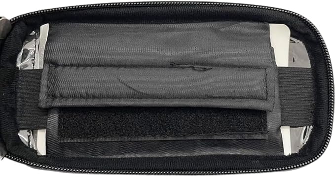 Bike Frame Bag Bicycle Top Tube Phone Bag Cycling Accessories Pouch 0.3mm Transparent Touch Screen Film for Travel Riding