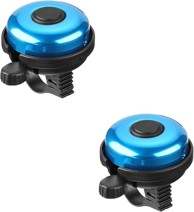 Accmor Classic Bike Bell, Aluminum Bicycle Bell, Loud Crisp Clear Sound Bicycle Bike Bell for Adults Kids