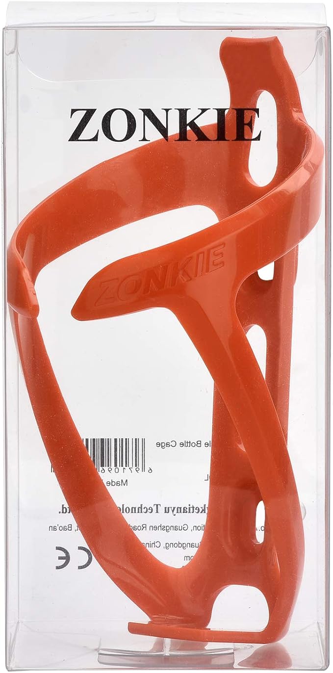 ZONKIE Bicycle Bottle Cages, Plastic Bike Bottle Holder for Road Bike and Mountain Bike, Many Colors are Available.