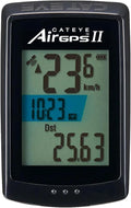 CATEYE AirGPS USB Rechargeable Bike Computer – GPS Cycling Computer with Bluetooth ANT+, GPS Bicycle Speedometer, FlexTight™ Mount, IPX7 Waterproof, Auto Backlight Display, Ride Upload