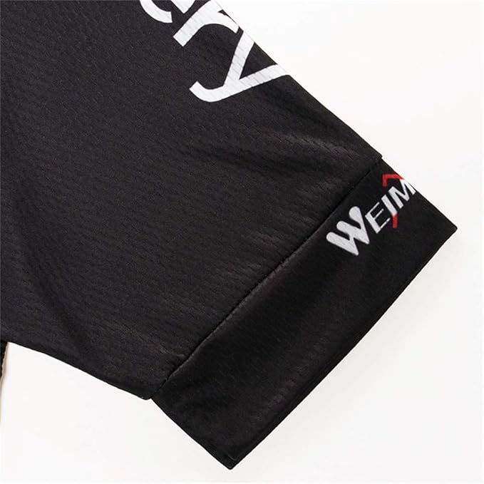 JPOJPO USA Cycling Jersey Men Short Sleeve Bike Shirts Biking Jersey Summer American Bicycle Tops with 3 Pockets Reflective