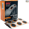 PAX 108 Pcs 19mm (0.75") Round Inner Tube Patches, Bicycle Tire Puncture Repair Kit for Road Bike, Racing Bike, MTB, Hybrid & Inflatables - Small Pinhole Fix - Works with Rubber Cement