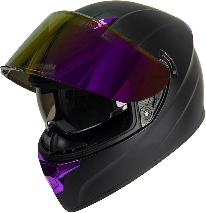 Motorcycle Helmets Street Bike Full Face Motorcycle Helmet Motorbike for Adults DOT Approved Helmets, F-700