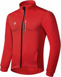 Przewalski Cycling Bike Jackets for Men Winter Thermal Running Jacket Windproof Breathable Reflective Softshell Windbreaker
