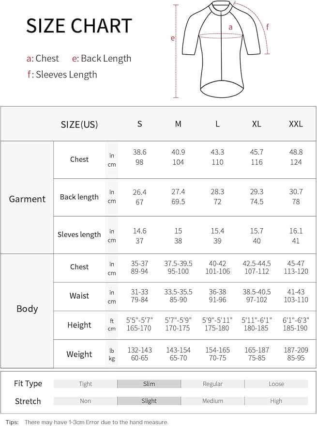 BERGRISAR Men's Cycling Jerseys Short Sleeves Bike Shirt