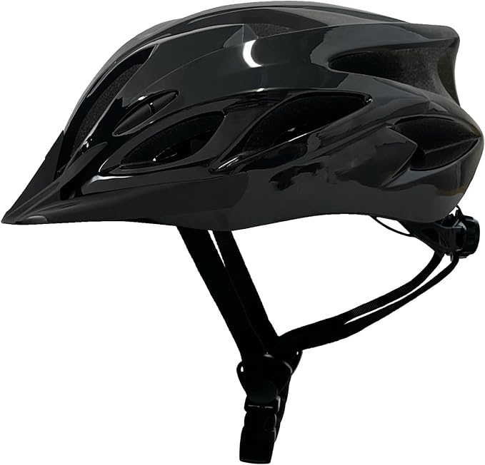 Adult Cycling Bike Helmet, Lightweight and Adjustable with Pads&Visor for Men and Women,Premium Quality Airflow Unisex Bicycle Helmet,Suggested Fit 58-61 cm