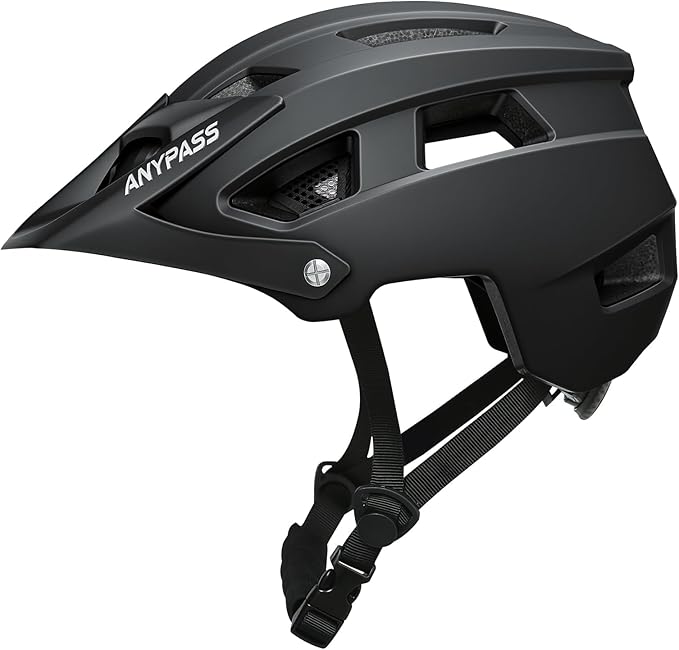 Mountain Bike Helmet Adult Men Women - Ultra Comfort, Super Lightweight Bicycle Helmets, MTB Cycling Gear Biking Accessories with Adjustable Fit & Removable Sun Visor