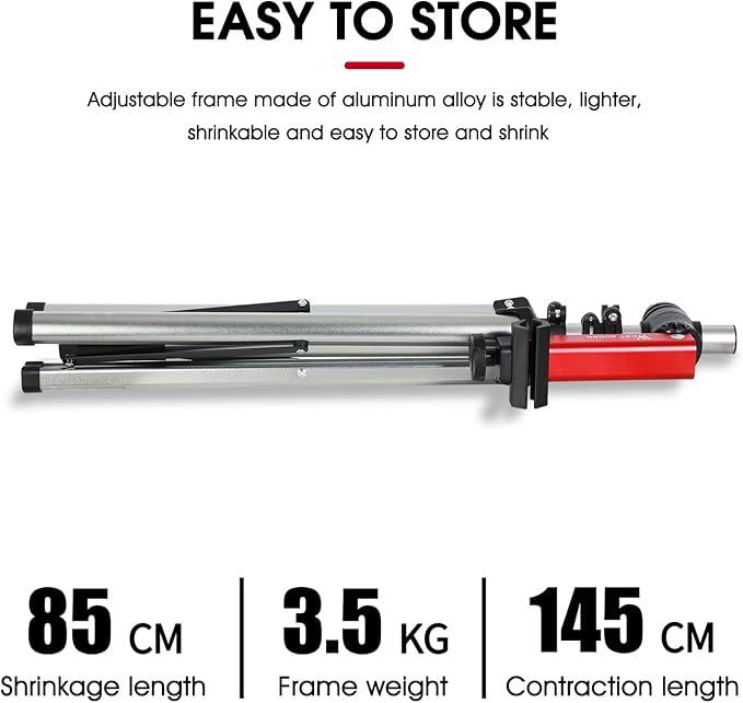 West Biking Bike Repair Stand(Max 85 Lbs) - Adjustable Foldable Bike Workstand With Quick Release,Bicycle Maintenance Rack Workstand For Home Mechanics,Tripod Base Park Tool Repair Stand