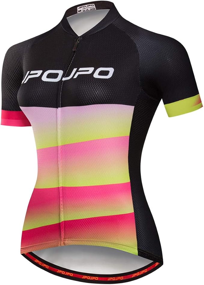 Cycling Jersey Women MTB Tops Mountain Bike Jersey Shirts Short Sleeve Summer