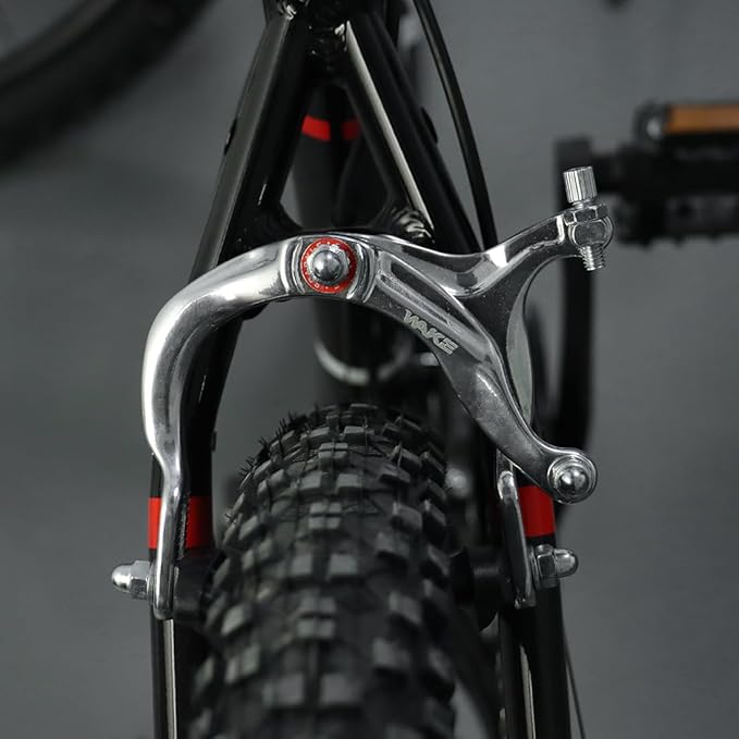 CYSKY Bike Brakes Set, Front and Rear C-Type Brakes Calipers, Include Inner and Outer Cables and Bike Brake Levers Kit for MTB Road Bicycle