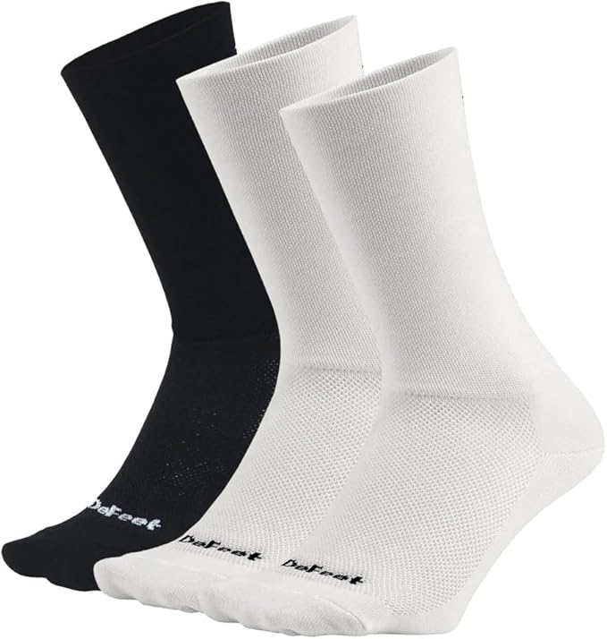 DEFEET - Aireator 6" D-Logo (Double Cuff) - Cycling, Running, Everyday Sock
