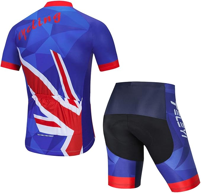 Cycling Jerseys Sets Short Sleeve Bike Clothing Suits Bicycle top Men MTB Jersey Breathable Summer