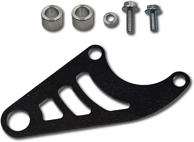 Mini Bike Hydraulic Brake Bracket For Coleman CT100U 98cc 3.0HP Minibike Powersport Rear Brake Caliper Mount Replacement Parts Black