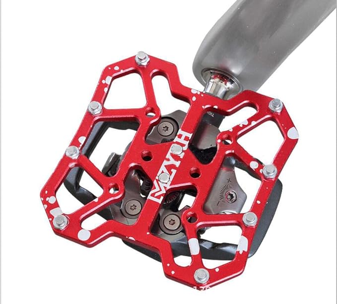 Clipless Platform Adapter for Shimano SPD&SPD-SL Bike Clipless Pedal Adapter Convert to Universal Platform Pedal for Mountain Bike Road Bike Cycle