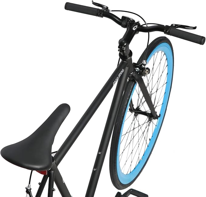 AVASTA Single-Speed Fixed Gear Urban Commuter Fixie Bike Flip Flop Hub Bicycle, Multiple Colors