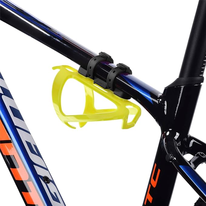 ZONKIE Bicycle Bottle Cages, Plastic Bike Bottle Holder for Road Bike and Mountain Bike, Many Colors are Available.