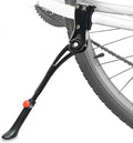 Adjustable Aluminum Alloy Bicycle Kickstand, Black, 24"-28" Bike