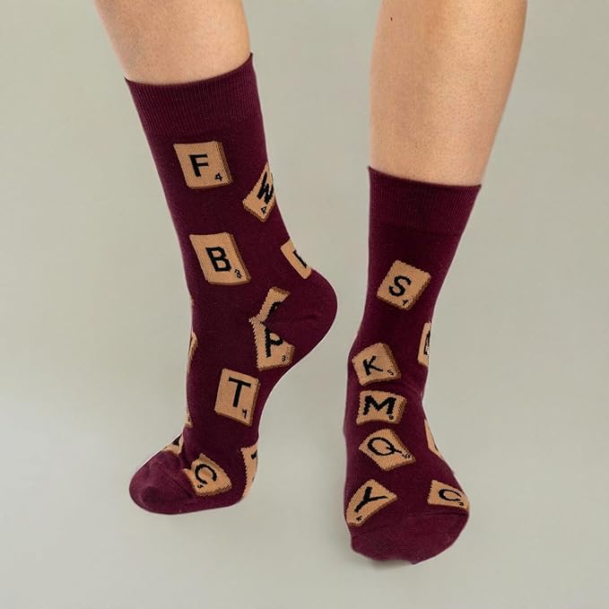Good Luck Sock Novelty Crew Socks for Adults - For Men, Women and Teens