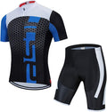 Men's Cycling Jersey Set, Summer Mountain Bike Clothing Short Sleeved Riding Jerseys