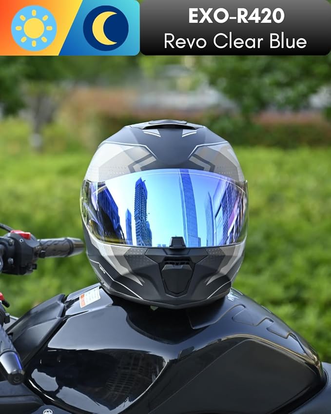 Replacement Motorcycle Helmet Visor Shield for R420 Visor Wearproof Windproof Sun Protection Helmet Accessories